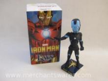 Marvel Iron Man (Tampa Bay) Rays Bobble Head Figure, new in box, 14 oz