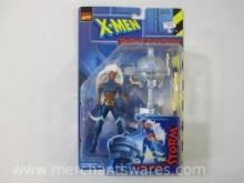 Marvel Comics X-Men Robot Fighters Storm Action Figure with Spinning Weather Station, New in