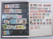 Postage Stamps of Danzig, Israel, Chile, Cuba and others, includes Hinged, Cancelled and Unused