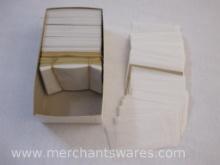 Box of Glassine Stamp Storage Envelopes, Approx 4.25 x 2.5 Inches, 1lb 4oz