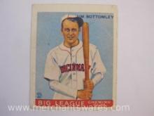 1933 Goudey Gum Co Big League Chewing Gum Jim Bottomley Baseball Card No. 44, 1 oz