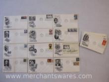 Thirty First Day Covers including Franklin D Roosevelt, Salute to the American Circus, 1000 Years of