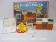 Fashion Doll Kitchen Play Set, For Use with Barbie, Lindsey, Sindy?., No. 7691, 1984 Arco