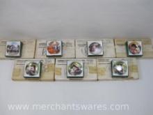 Seven Pemberton & Oaks Donald Zolan Miniature Collector Plates, 2 lbs 10 oz