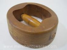 All Wood 6 7/8 Hat Mold, 1 lb 4 oz