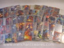 1994 Marvel Masterpiece Trading Cards including Some Gold Foil Signature Series Cards, see pictures