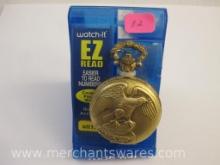 Watch-It Eagle Pocket Watch, 5 oz