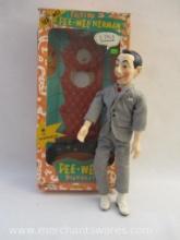 Talking Pee-Wee Herman Doll in Original Box, pull string works but voice box may need repaired, AS