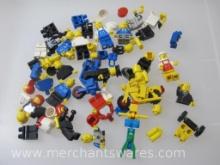 Assorted Lego People Parts and Pieces, see pictures, 3 oz