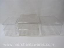 Clear Plastic Storage Containers with Lids