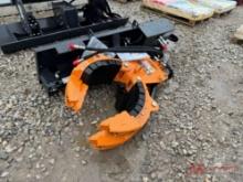 NEW LAND HONOR ROTATING HYRDRAULIC GRAPPLE SKID STEER ATTACHMENT