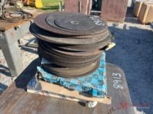 NUMEROUS UNUSED SAW BLADES