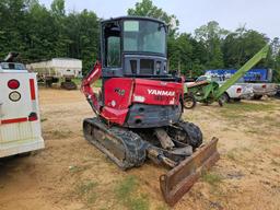 1020 - YANMAR SV40 CAB EXCAVATOR