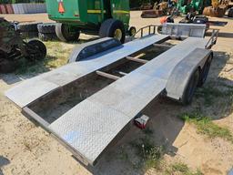 439 - CAR HAULER TRAILER 82" X 16'