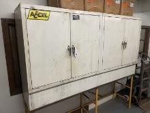 (2) Cabinets 42"x18"x46"h W/ Scaffolding Base