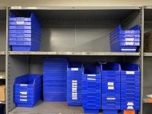 (Lot) Blue Storage Container