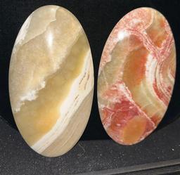 Pair of Marble Dishes For Hors D'Oeuvres