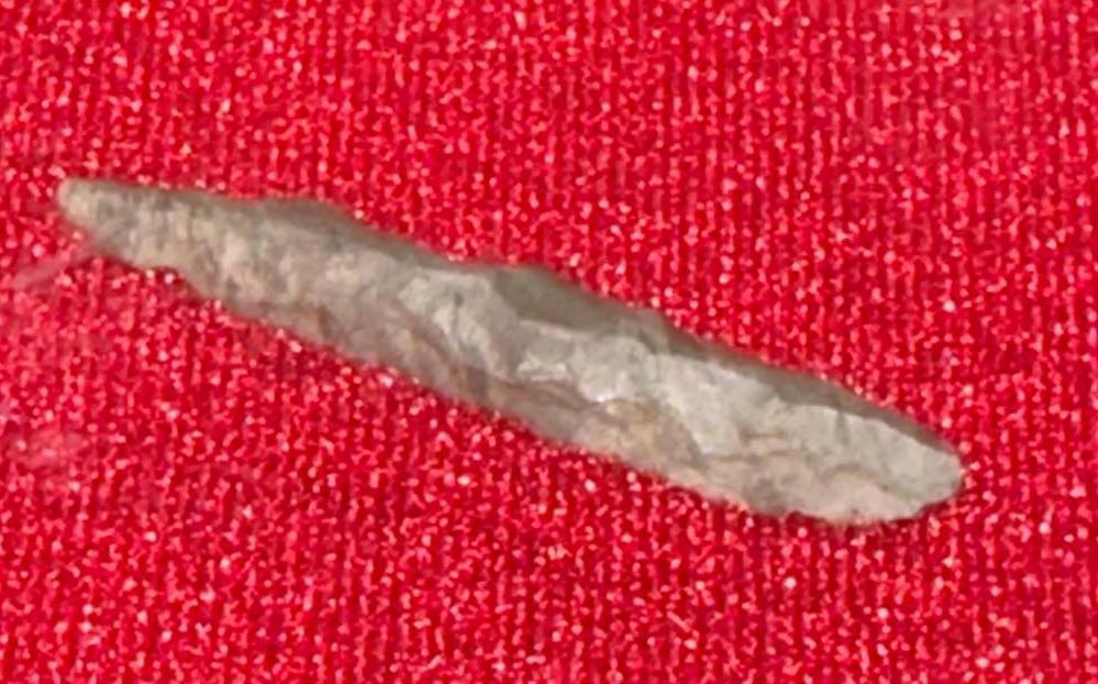 Early Stone Drill Point Found at the Dalls, OR