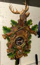 Vintage Cuckoo Clock from Germany (Hunting Theme)- Needs a Good Cleaning, it wants to work