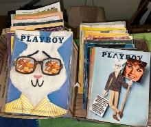 24 Issues of 1969, 1968, 1967 and 1976 Playboy Magazines