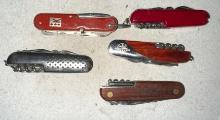 Vintage Multi-Tools and Knife Lot