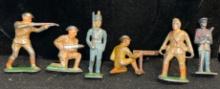 Vintage Barclay Manoil Solider Lot