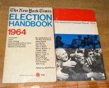 Original 1964 Democratic Campaign Manual and Election Handbook