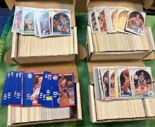 4 Boxes of Early 1990's Basketball cards - Full of Stars/HOFers and Rookies