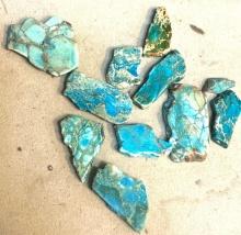 10 Examples of Slab Turquoise Deep Blue