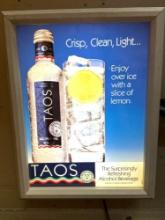 TAOS Lighted Sign- WORKS