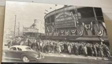 Vintage Wrigley Field Print 27" x 19"