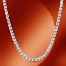 14K Gold 5.05cts Diamond Necklace