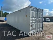 40ft High Cube Shipping Container WIth 4 Side Doors