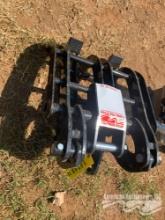 15" MINI EXCAVATOR GRAPPLE ATTACH