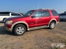 2007 Ford Explorer Multipurpose Vehicle (MPV), VIN # 1FMEU64E27UB87372