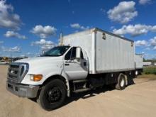 2007 FORD F-750 FUEL AND LUBE SERVICE TRUCK