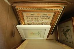 Box Of Pictures And Frames