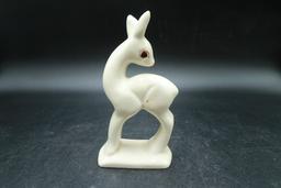 Ceramic Fawn Figurine
