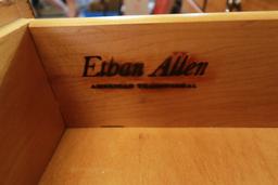 Ethan Allen Maple Dresser with Mirror