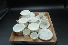 9 Cups And Saucers