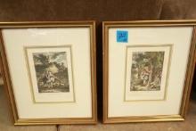 Pair of French Prints