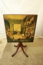 Ferguson Tilt Top Table with Painted Top