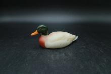 Fenton Hand Painted Duck