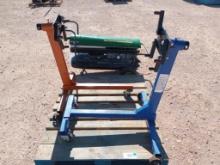 (2) Engine Stands, John Deere AC-175 Shop Heater