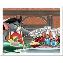 Tom and Jerry "Two Musketeers" Limited Edition Giclee on Paper