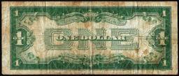 1928E $1 Funnyback Silver Certificate Note