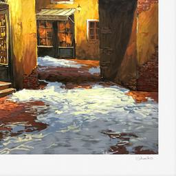 Viktor Shvaiko "Light on Snow (White)" Limited Edition Printer's Proof on Paper