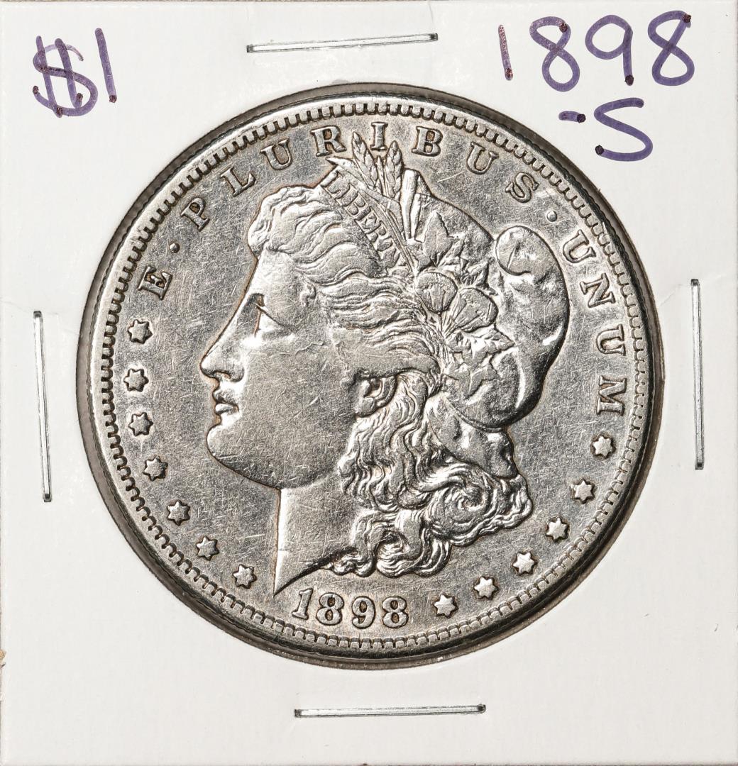 1898-S $1 Morgan Silver Dollar Coin