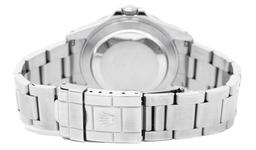 Rolex Mens Stainless Steel Explorer II Wristwatch