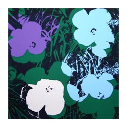 Andy Warhol "Flowers Portfolio" Print Serigraph On Paper
